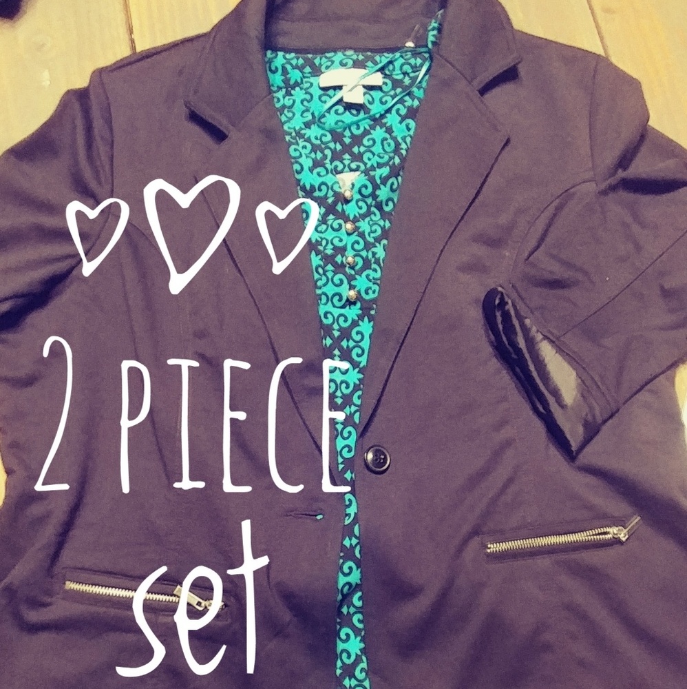 Blazer NWT & blouse set